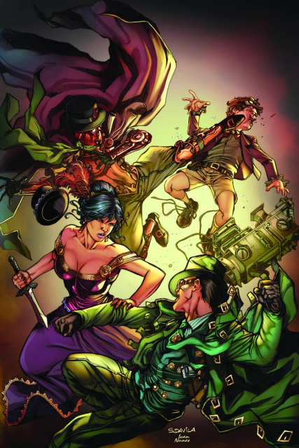 Legenderry: Green Hornet #4 (Rare Davila Virgin Cover)