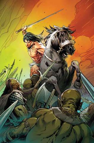 Conan the Barbarian #3 (Land Cover)