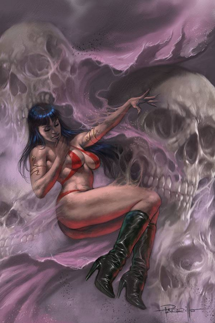 Vampirella #14 (Parrillo Virgin Cover)