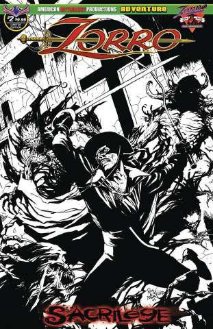 Zorro: Sacrilege #2 (Limited Edition Cover)