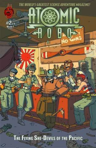 Atomic Robo: The Flying She-Devils of the Pacific #2
