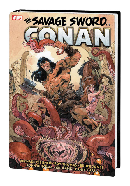 The Savage Sword of Conan: The Original Marvel Years Vol. 5 (Omnibus Asrar Cover)