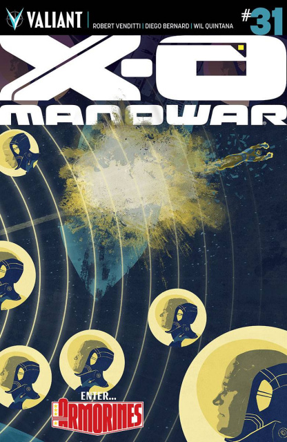 X-O Manowar #31 (Interlocking Allen Cover)