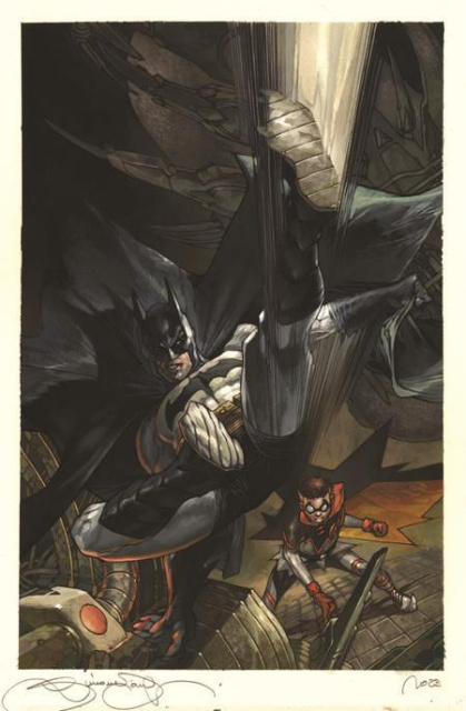 Batman and Robin #7 (Simone Bianchi Card Stock Cover)