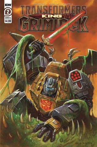 Transformers: King Grimlock #2 (Horley Cover)