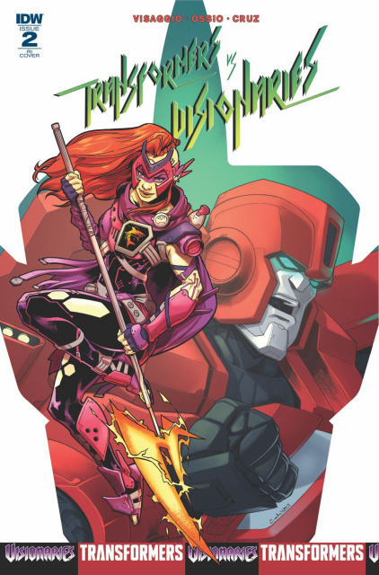 The Transformers vs. The Visionaries #2 (10 Copy Cover)