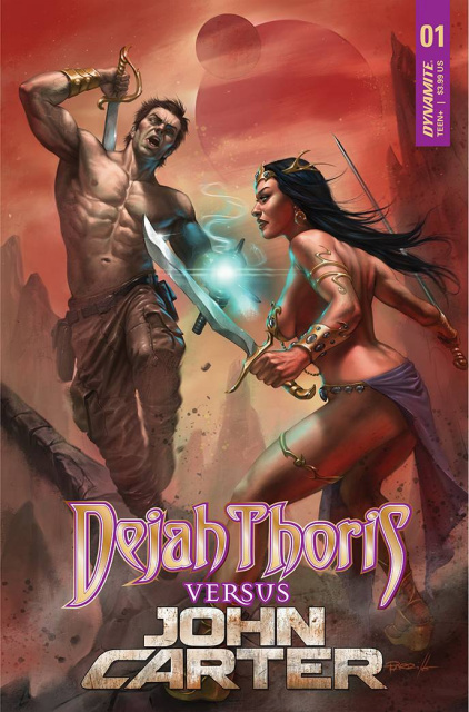 Dejah Thoris vs. John Carter of Mars #1 (Parrillo Cover)
