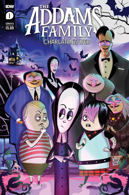 The Addams Family: Charlatan's Web #1 (Samu Cover)