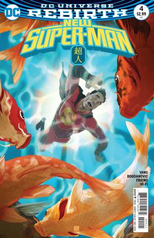 New Super-Man #4 (Variant Cover)