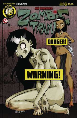 Zombie Tramp #37 (Mendoza Risque Cover)