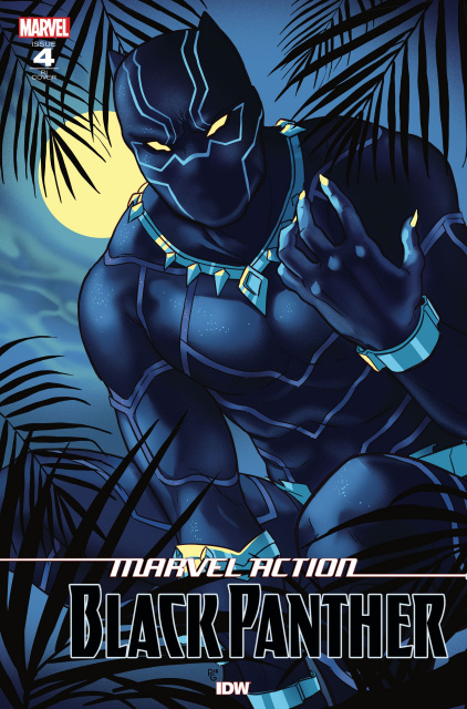 Marvel Action: Black Panther #4 (10 Copy Ganucheau Cover)