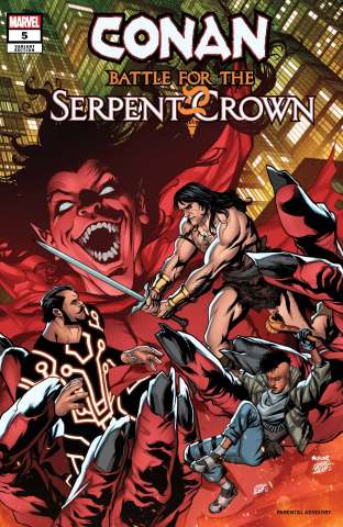 Conan: Battle for the Serpent Crown #5 (McKone Cover)