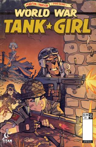 Tank Girl: World War Tank Girl #3 (Parson Cover)