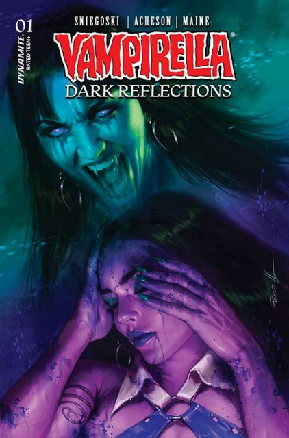 Vampirella: Dark Reflections #1 (Parrillo Ultraviolet Cover)