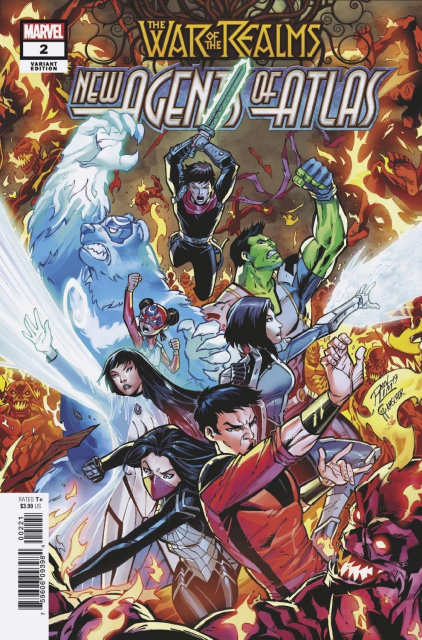 The War of the Realms: New Agents of Atlas #2 (Ron Lim Cover)
