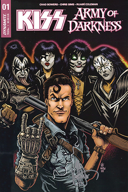 KISS / Army of Darkness #1 (Ken Haeser Demon Cover)