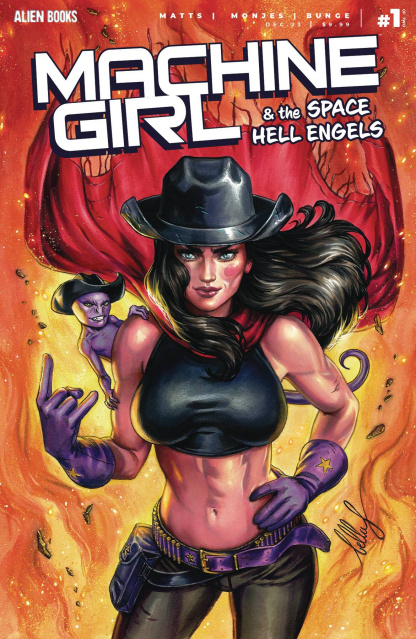 Machine Girl & The Space Hell Engels #1 (Rachlin Cover)