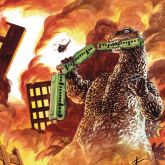 Godzilla: 70th Anniversary #1 (Su Cover)