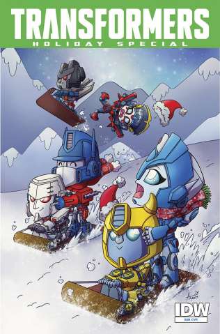 The Transformers Holiday Special (Subscription Cover)