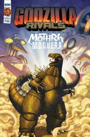 Godzilla Rivals: Mothra vs. Moguera #1 (Vasquez Cover)