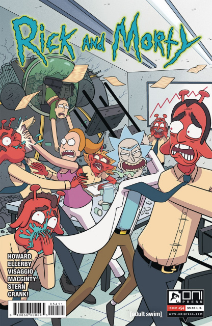 Rick and Morty #54 (Ellerby Cover)