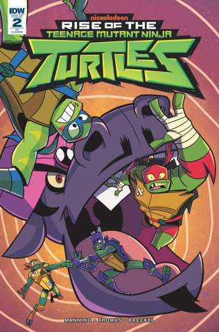 Rise of the Teenage Mutant Ninja Turtles #2 (10 Copy Sommariva Cover)