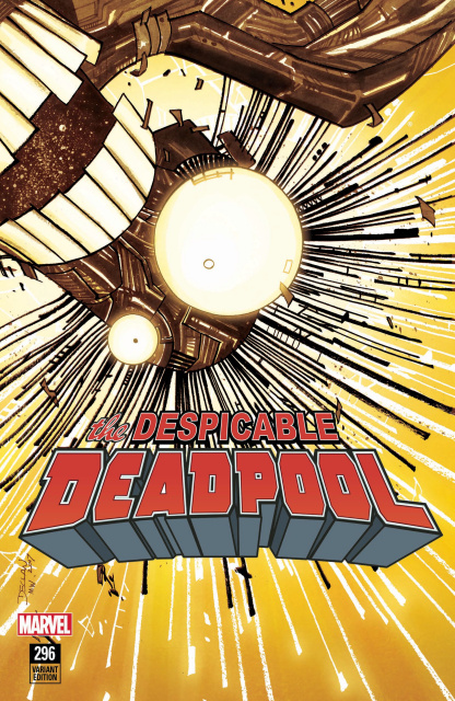 The Despicable Deadpool #296 (Shalvey New Mutants Cover)