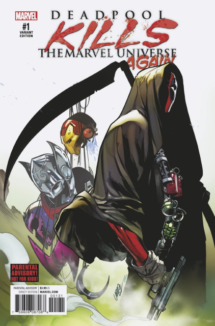 Deadpool Kills the Marvel Universe Again #1 (Larraz Cover)