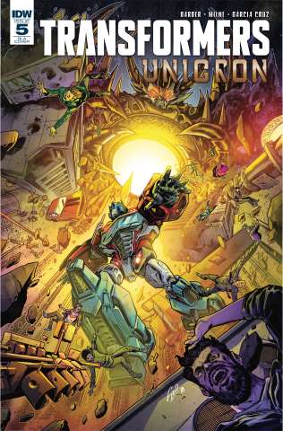 The Transformers: Unicron #5 (10 Copy Ossio Cover)