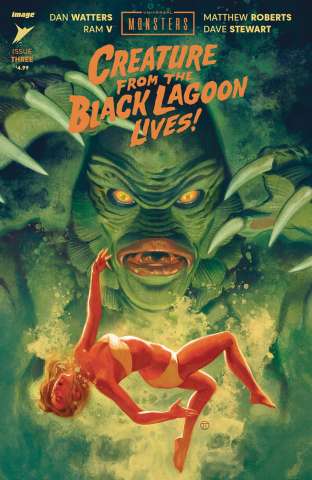 Universal Monsters: The Creature from the Black Lagoon Lives! #3 (Tedesco Cover)