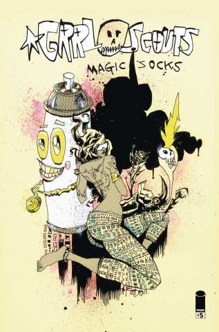 Grrl Scouts: Magic Socks #5 (Mahfood Cover)
