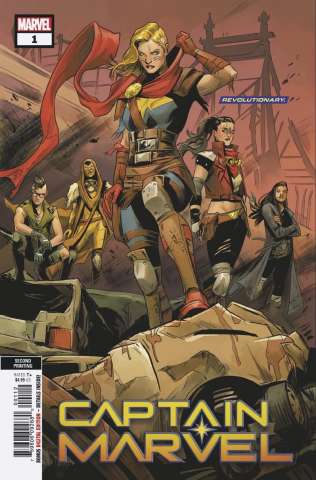 Captain Marvel #1 (Camero 2nd Printing)