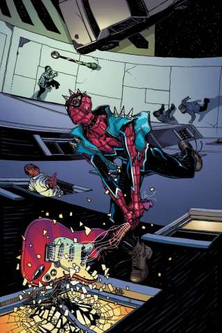 The Edge of Spider-Geddon #1 (Hamner Cover)