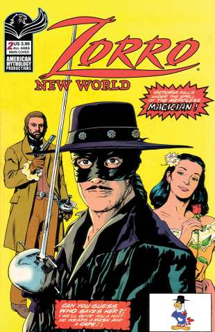 Zorro: New World #2 (Capaldi Cover)