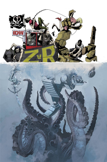 Zombies vs. Robots #5 (Subscription Cover)