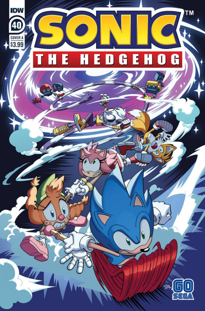 Sonic the Hedgehog #40 (Tracy Yardley Cover)