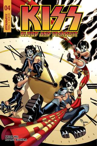 KISS: Blood and Stardust #4 (Sanapo Cover)