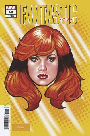 Fantastic Four #18 (Mark Brooks Headshot Cover)