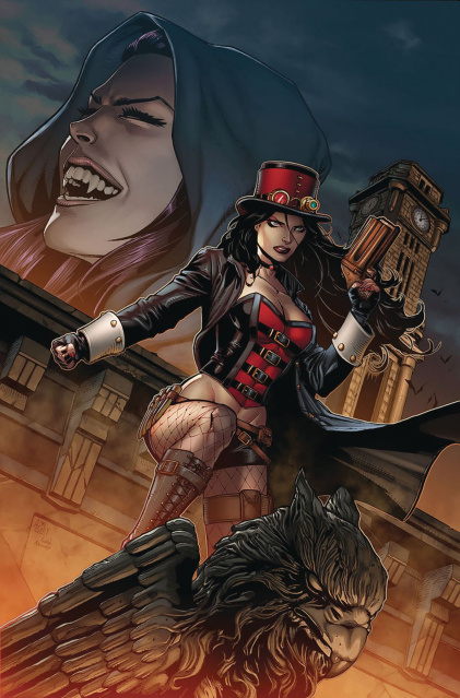 Van Helsing vs. Dracula's Daughter #3 (Spay Cover)