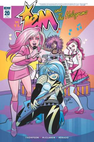 Jem and The Holograms #20 (10 Copy Cover)