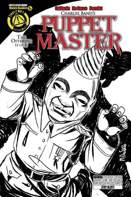 Puppet Master #2 (Tunneler Sketch Cover)