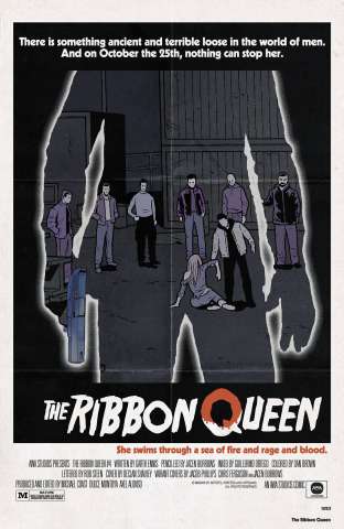 The Ribbon Queen #4 (Horror Poster Homage Cover)