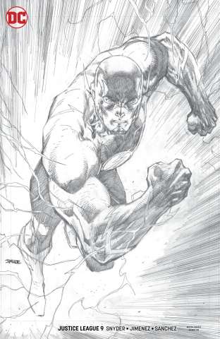Justice League #9 (Jim Lee Pencil Cover)
