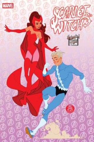 Scarlet Witch #9 (Mark Brooks Animated Style Cover)