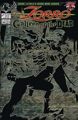 Zorro: Galleon of the Dead #4 (Pulp Cover)