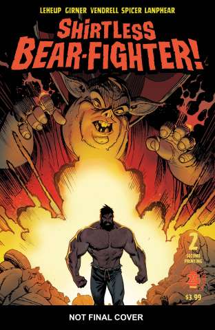 Shirtless Bear-Fighter! #2 (2nd Printing)