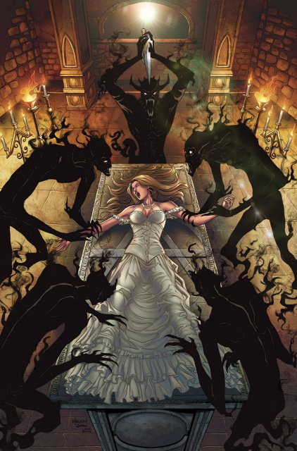 Grimm Fairy Tales: Satan's Hollow #1 (Malsuni Cover)