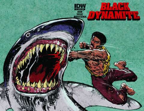 Black Dynamite #1 (Subscription Cover)