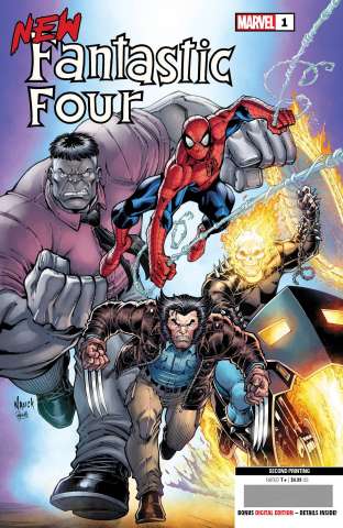 New Fantastic Four #1 (Nauck 2nd Printing)