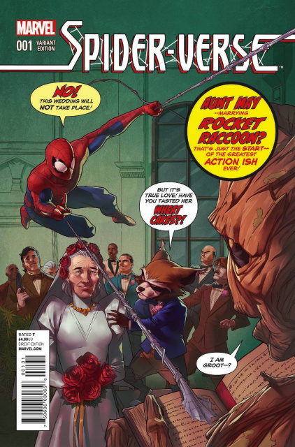 Spider-Verse #1 (Rocket Raccoon & Groot Cover)